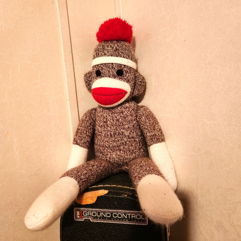 Sock monkey -New